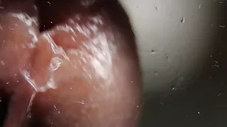 Fucked Grūti Maksts un mutes balta slampa