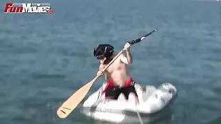 Jāšanās bum Studentu Karstā šķeltas
